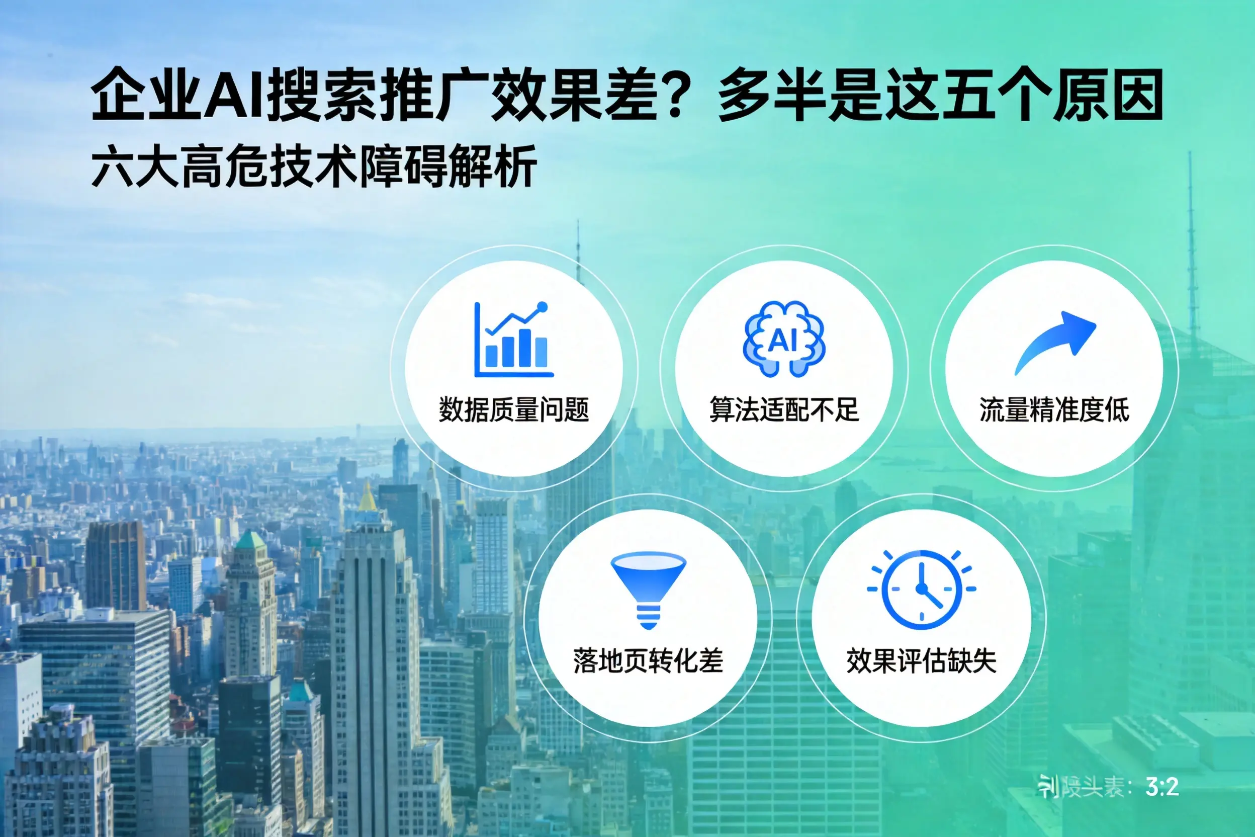 沙坪坝企业AI搜索推广效果差?多半是这五个原因